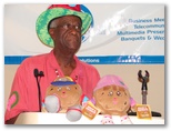 Wally Famous Amos talks business