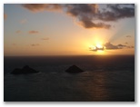 The mokulea Islans, Lanikai Oahu