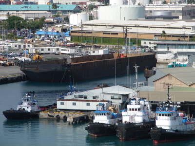 Honolulu Harbor Tug Boats