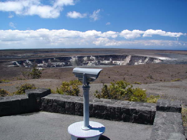 Kilauea Caldera Crater, Hawaii 