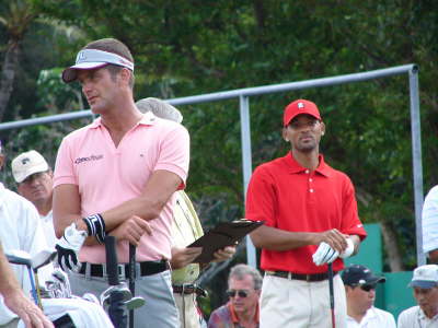 Will Smith and Jasper Parnevik